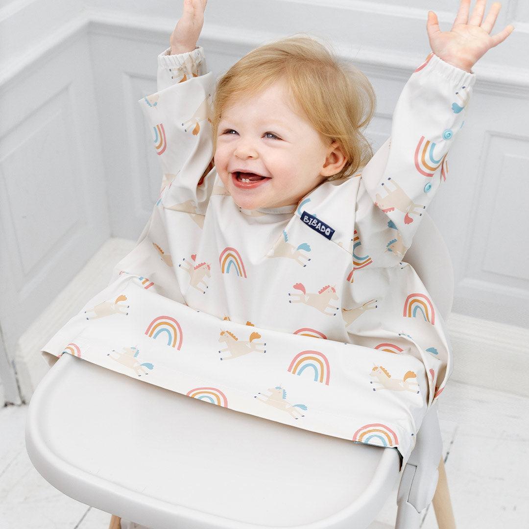 Bibado Long Sleeve Coverall Weaning Bib - Fairytale Foodies
