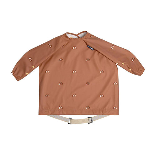 Bibado Long Sleeve Coverall Weaning Bib - Chasing Rainbows