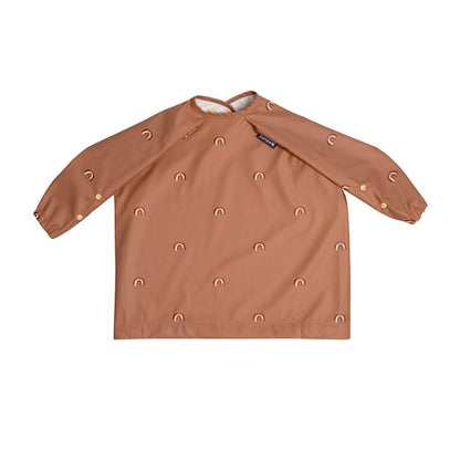 Bibado Long Sleeve Coverall Weaning Bib - Chasing Rainbows