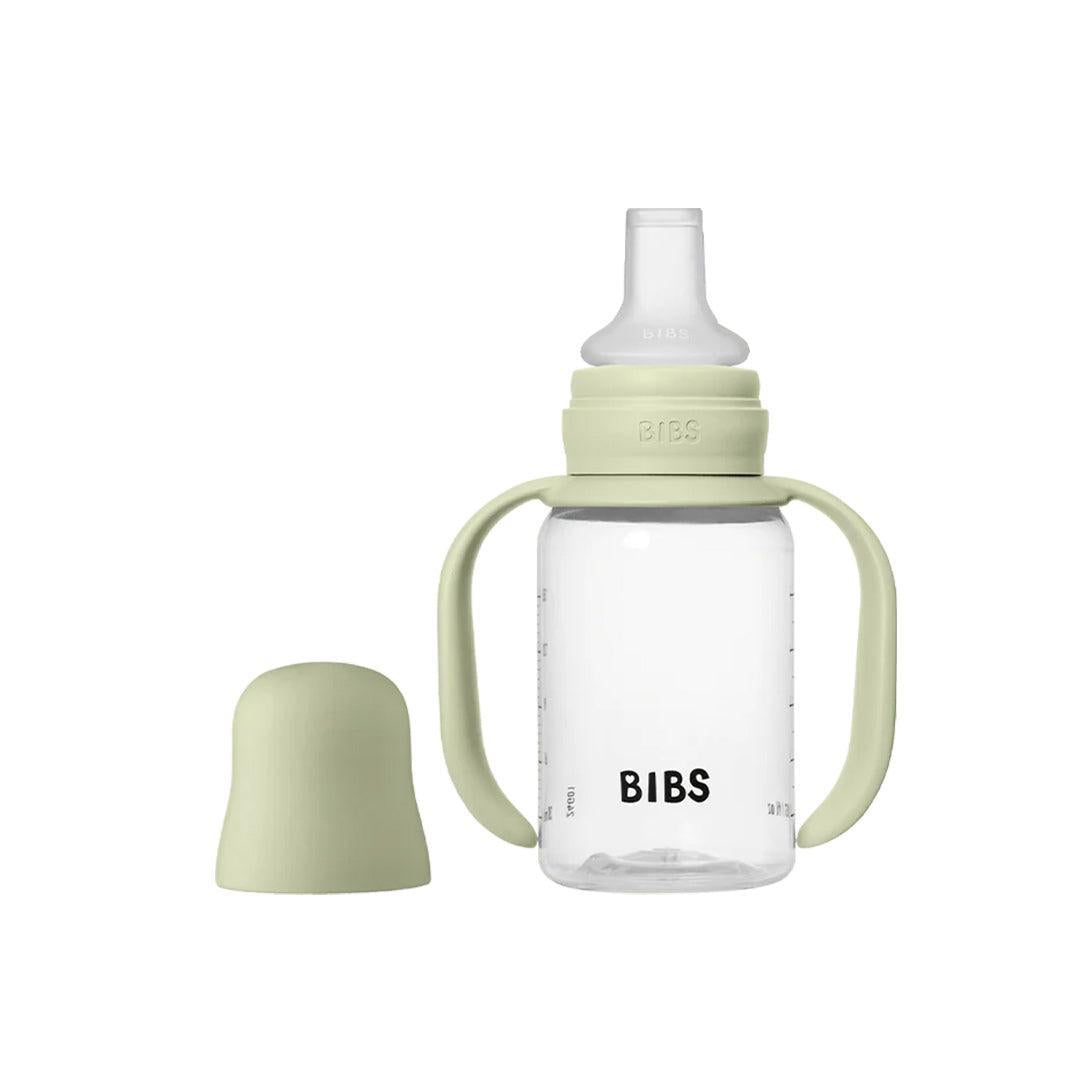 BIBS World Baby Sippy Bottle Spout Silicone 1 Pack 150ml - Sage