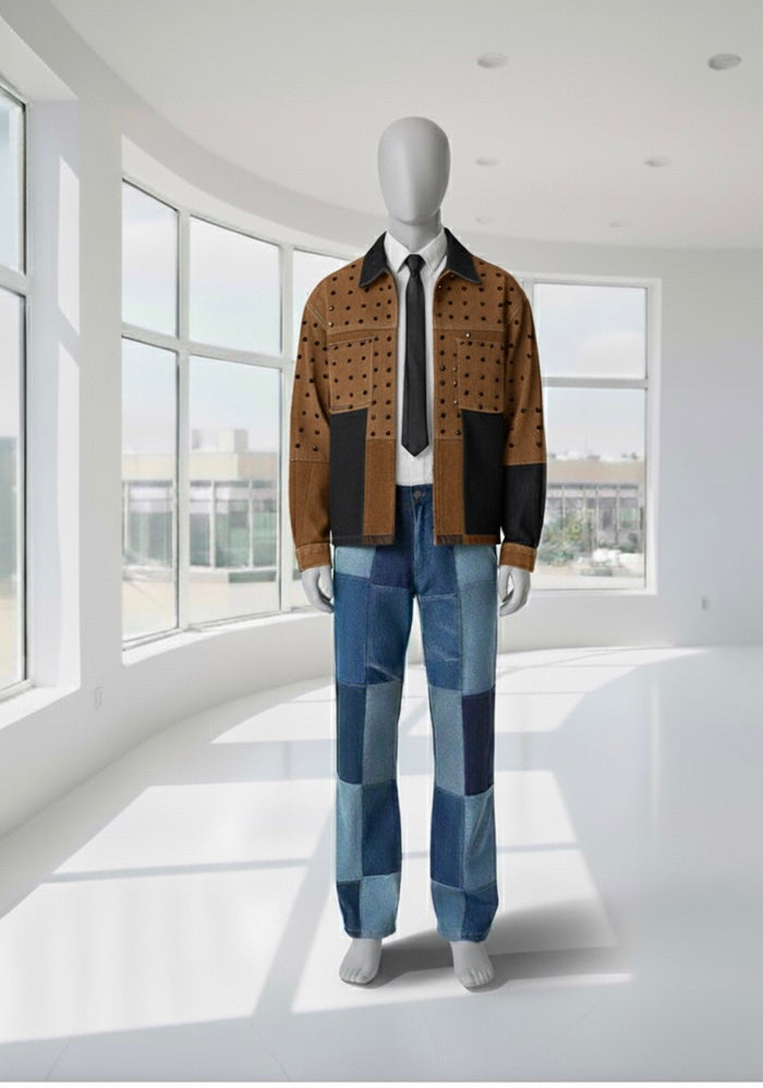 Blueprint Patchwork Denim 0'1