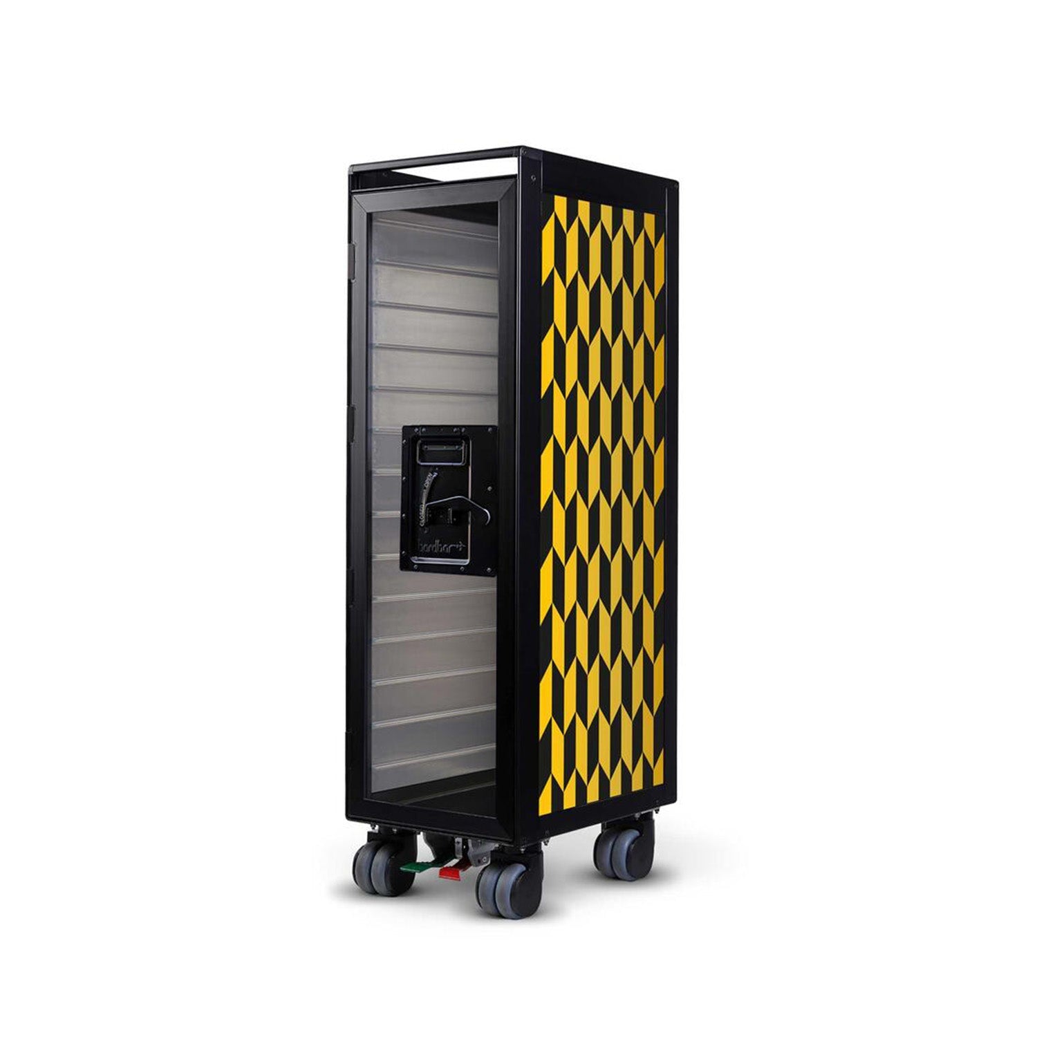 bordbar | classic trolley | OUTER TROLLEY ONLY - black with transparent door
