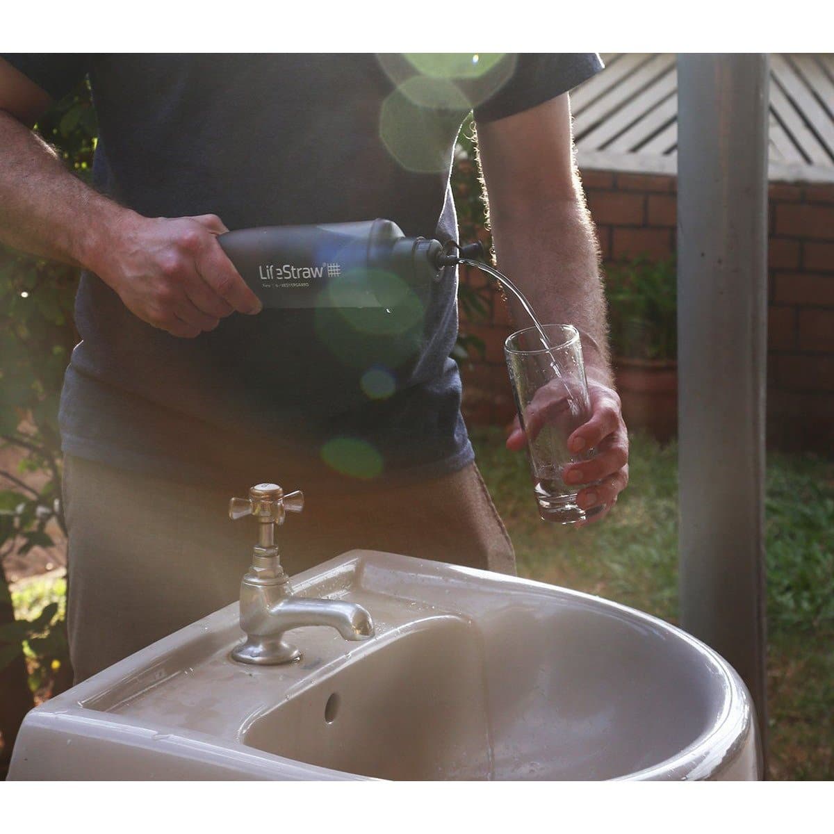 LifeStraw Flex with Collapsible Squeeze bottle