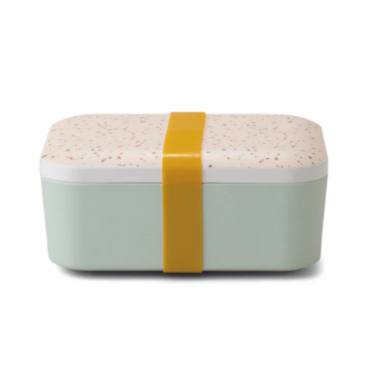 Melamine Lunch Box - Terrazzo/Mint/Ochre