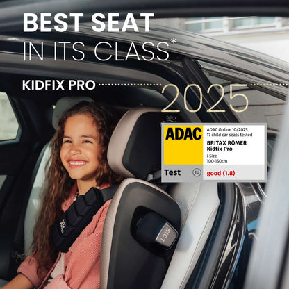 Britax Römer Kidfix Pro i-Size Car Seat - Linen Grey - Lux