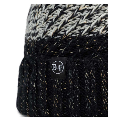 Akna Knitted Beanie & Fleece Band