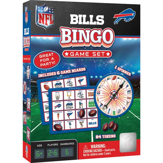 Buffalo Bills Bingo Game General Merchandise TSE Buffalo