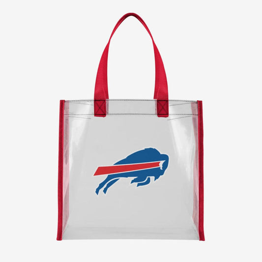 Buffalo Bills Clear Red Square Stadium Tote General Merchandise TSE Buffalo