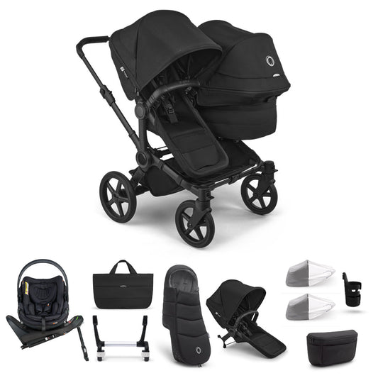 Bugaboo Donkey 6 Double Ultimate Go Beyond 2 Newborn Bundle