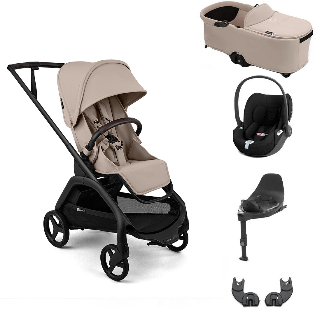 Bugaboo Dragonfly Plus + Cloud T Travel System