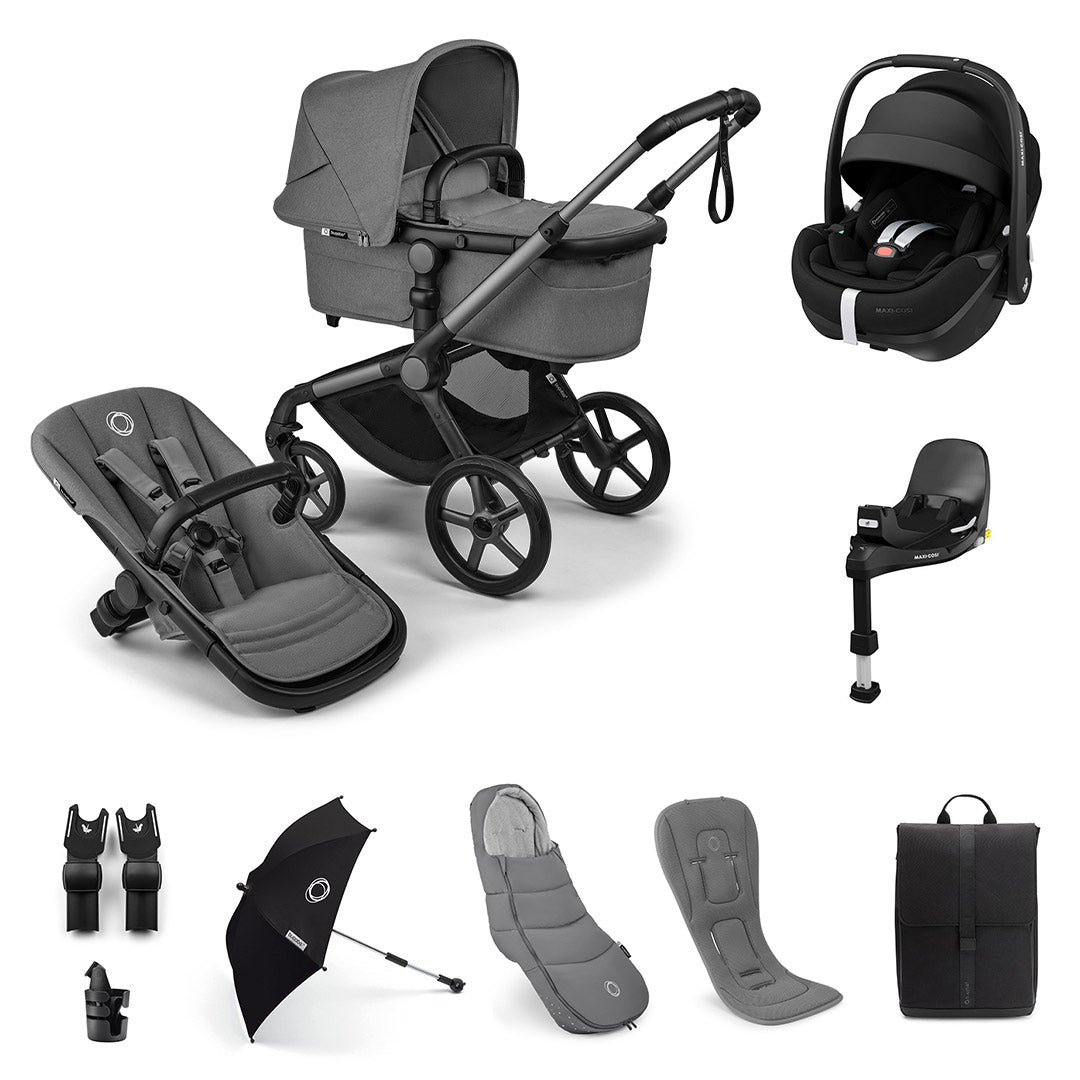 Bugaboo Fox 5 Renew Ultimate + Pebble Pro 2 Travel System