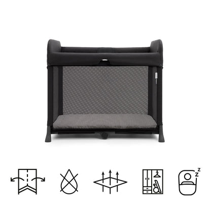 Bugaboo Stardust Travel Cot - Black