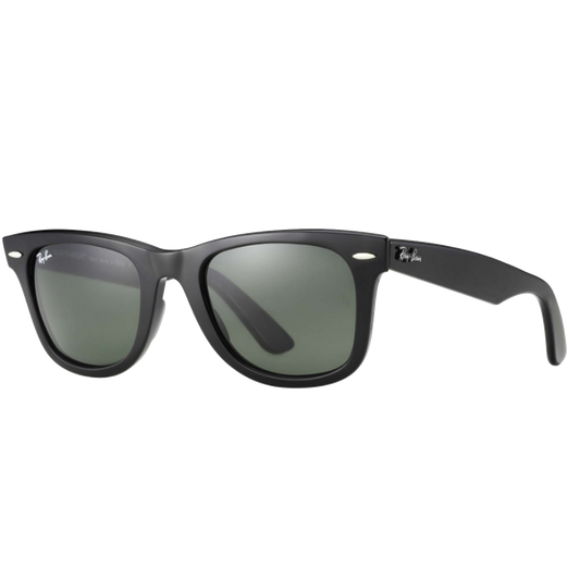 RAYBAN - CLASSIC WAYFARER | Black w/ Green
