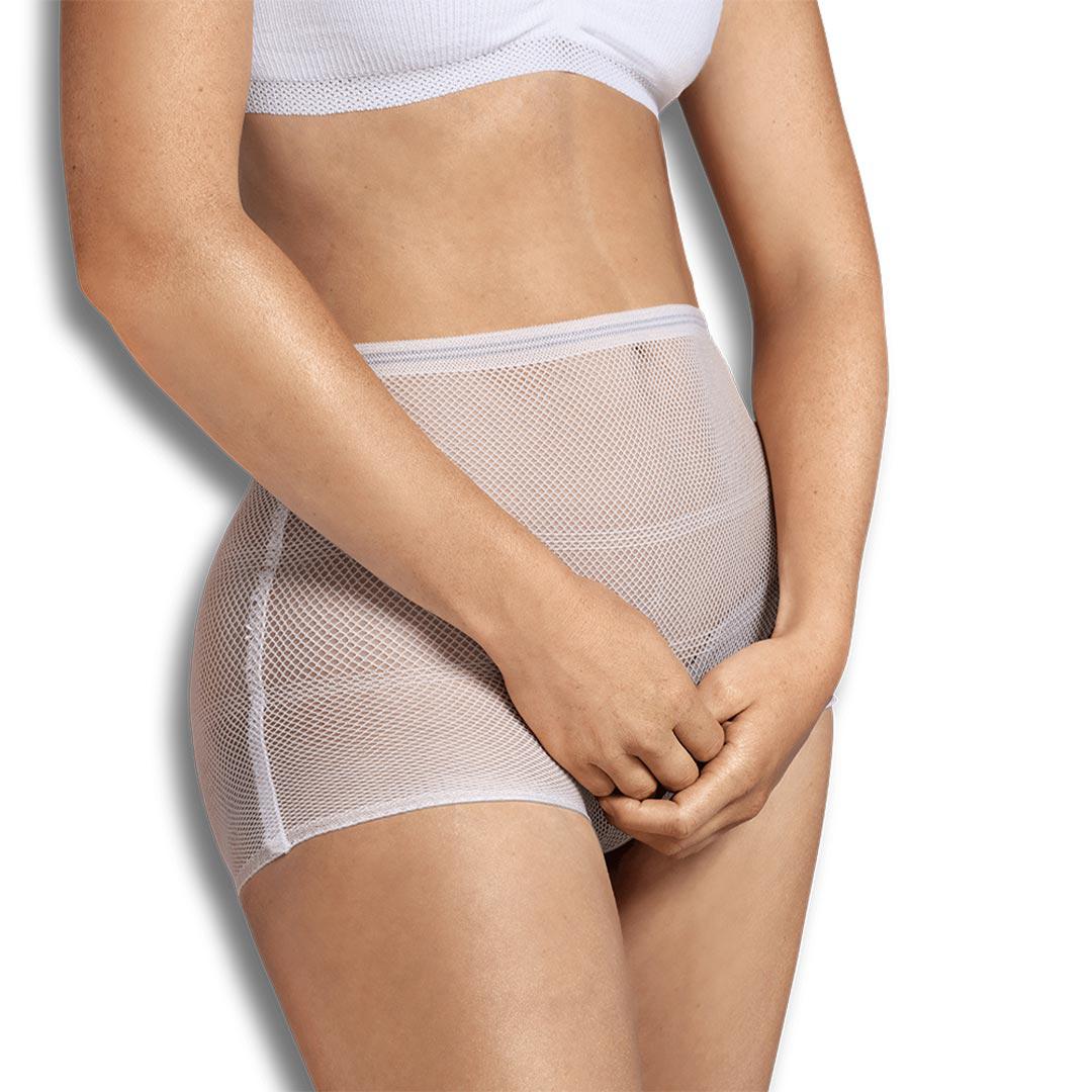 Carriwell Hospital Panties - White - 4 Pack