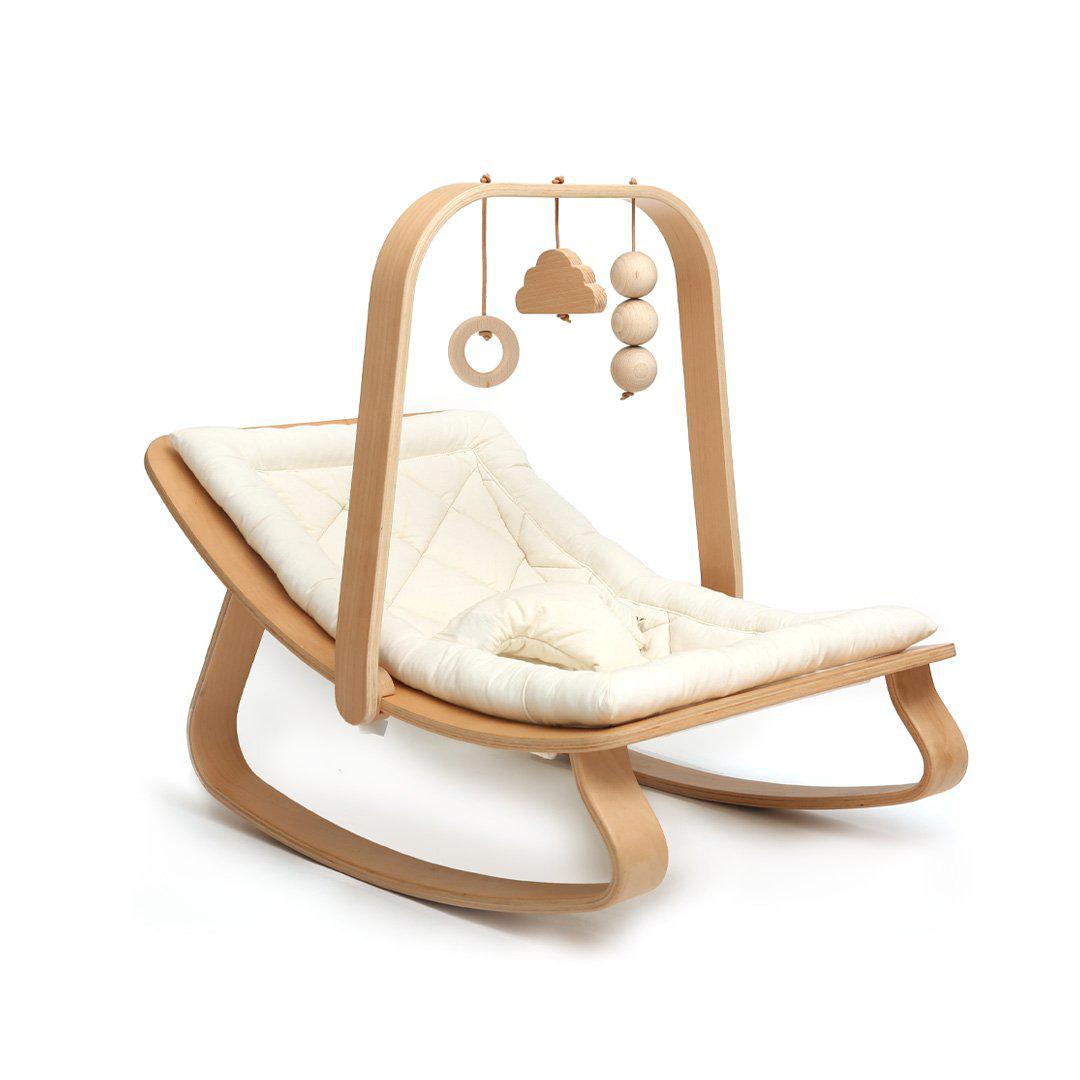 Charlie Crane LEVO Baby Rocker - Beech