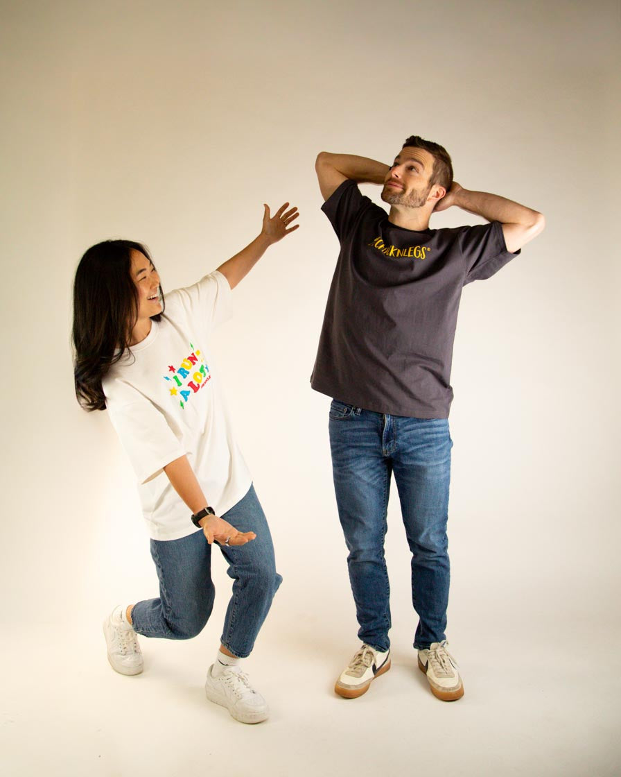 ChicknLegs Logo Oversized Tee