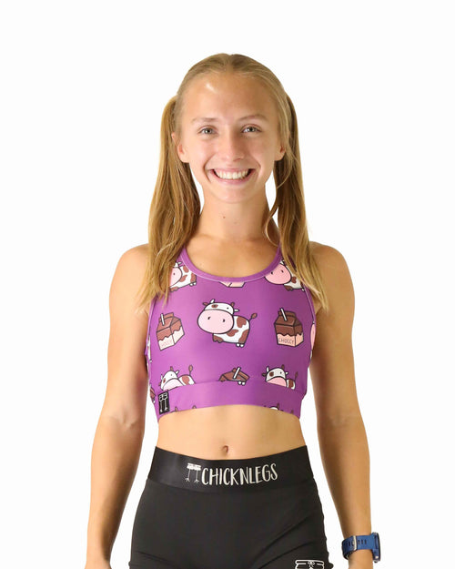 Choccy Cows OG Sports Bra