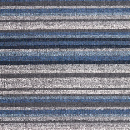 chilewich | shag big mat 91x152cm (36x60") | horizon stripe deep sea