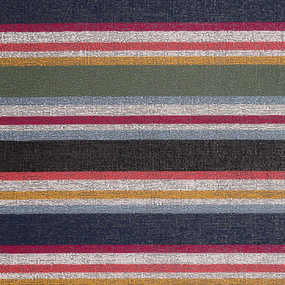 chilewich | shag utility doormat 61x91cm (24x36") | shuffle stripe petunia
