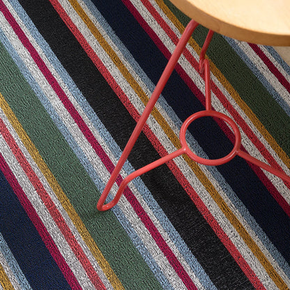 chilewich | shag big mat 91x152cm (36x60") | shuffle strip petunia
