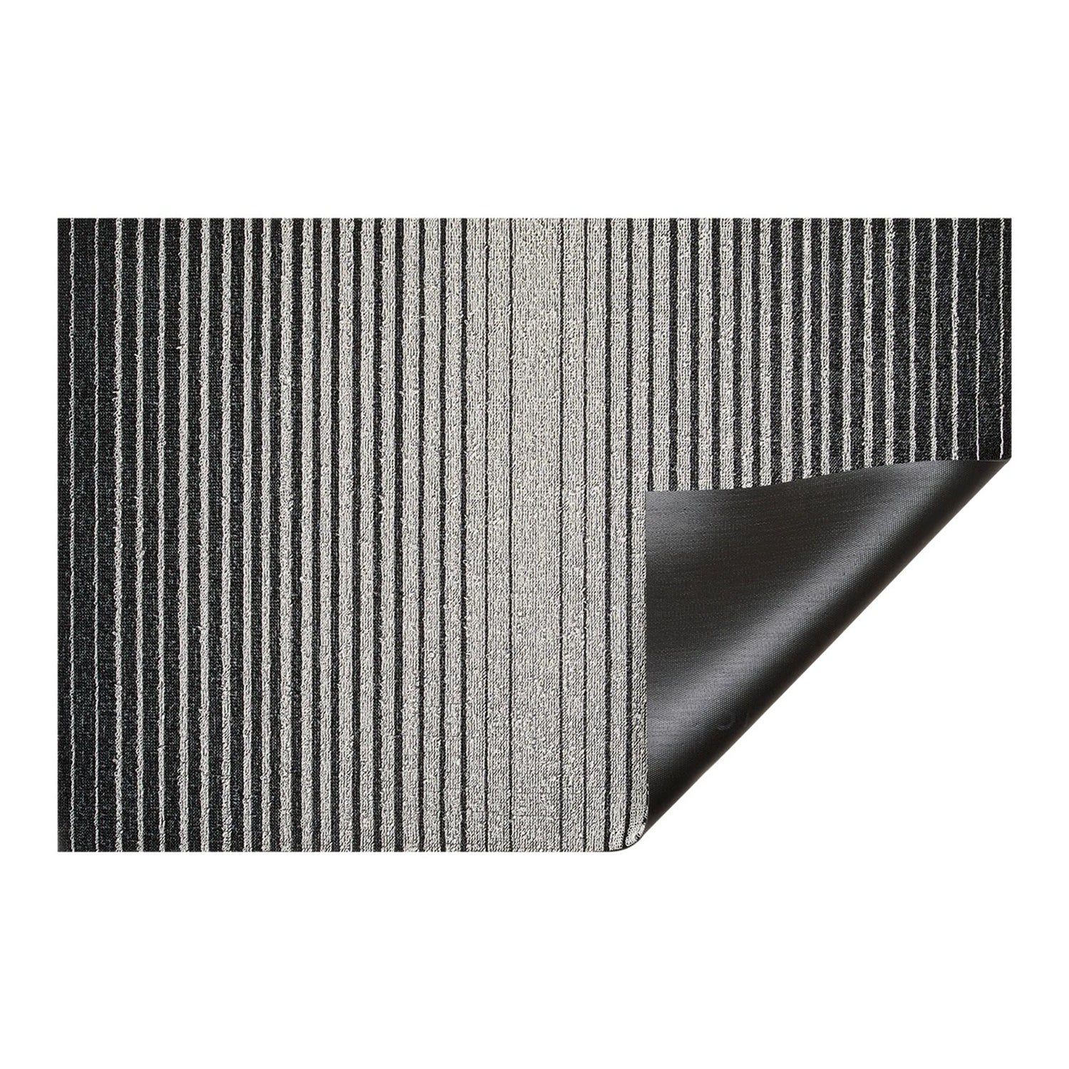 chilewich | large doormat 61x91cm (24x36") | domino black + white - DC
