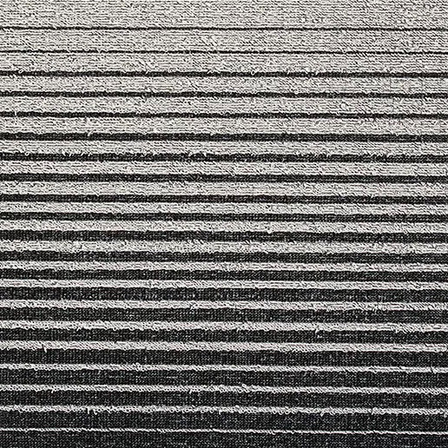 chilewich | shag doormat 46x71cm (18x28") | domino black + white