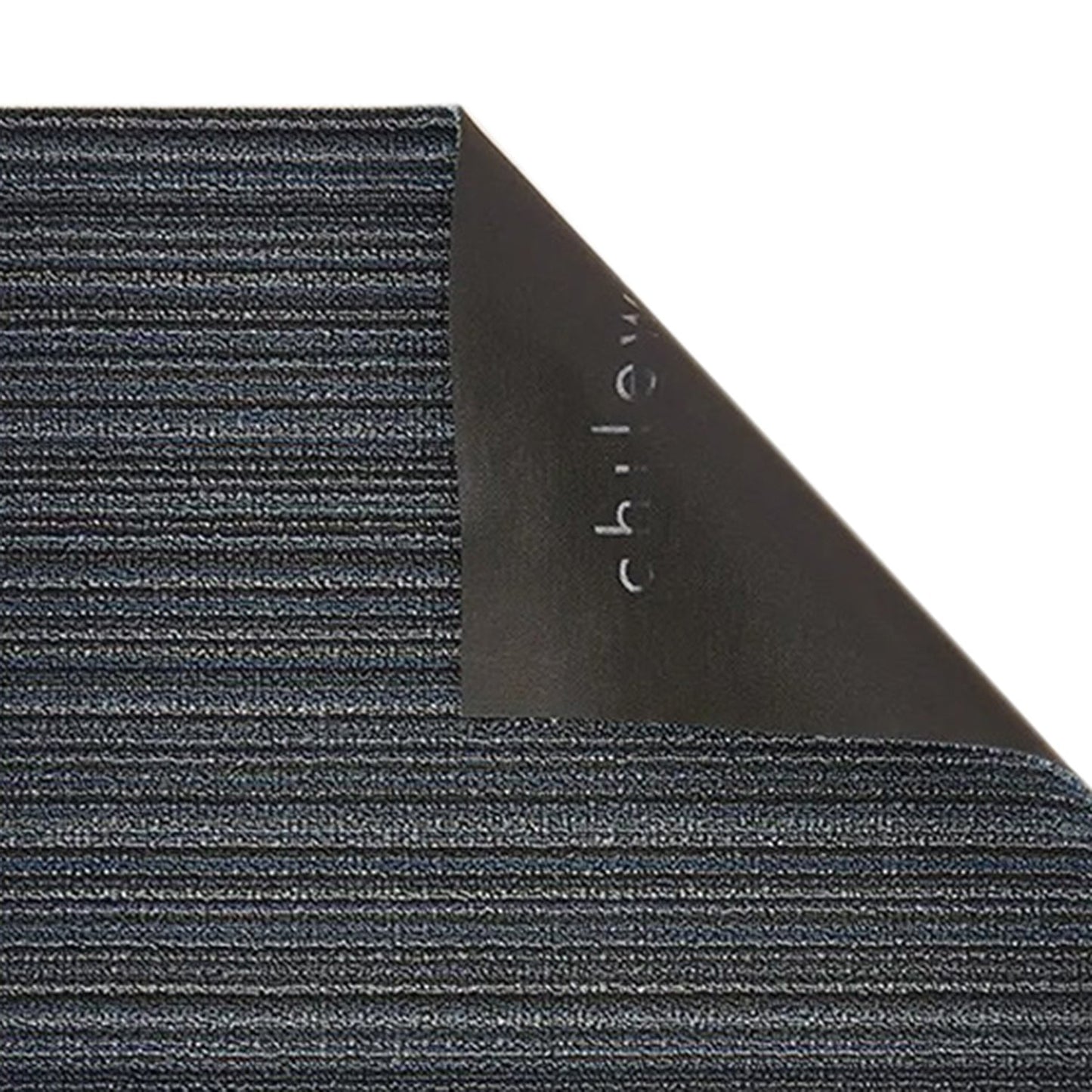 chilewich | shag doormat 46x71cm (18x28") | skinny stripe blue