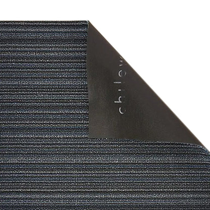 chilewich | shag doormat 46x71cm (18x28") | skinny stripe blue