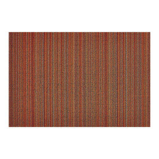 chilewich | large doormat 61x91cm (24x36") | skinny stripe orange