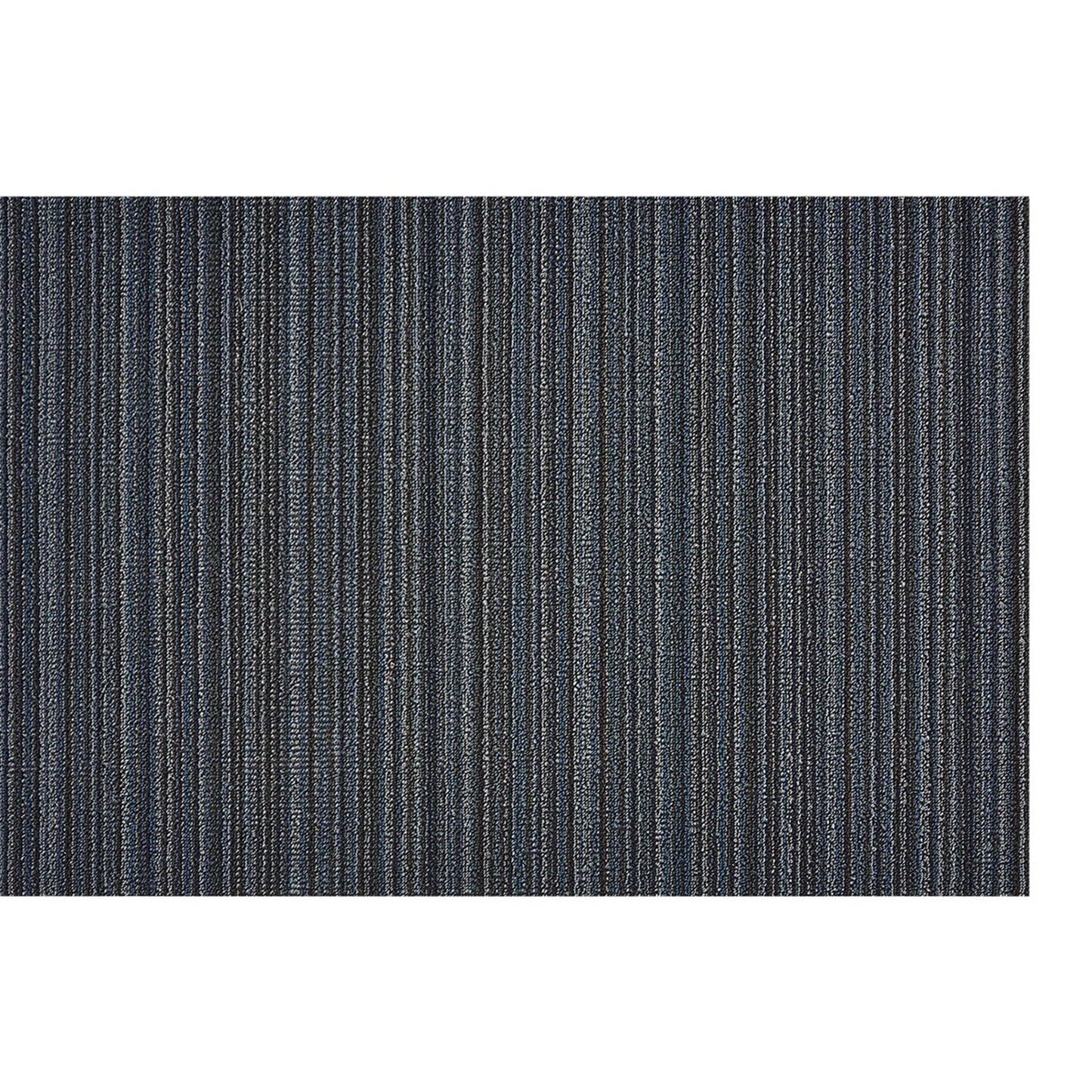 chilewich | runner mat 61x183cm (24x72") | skinny stripe blue