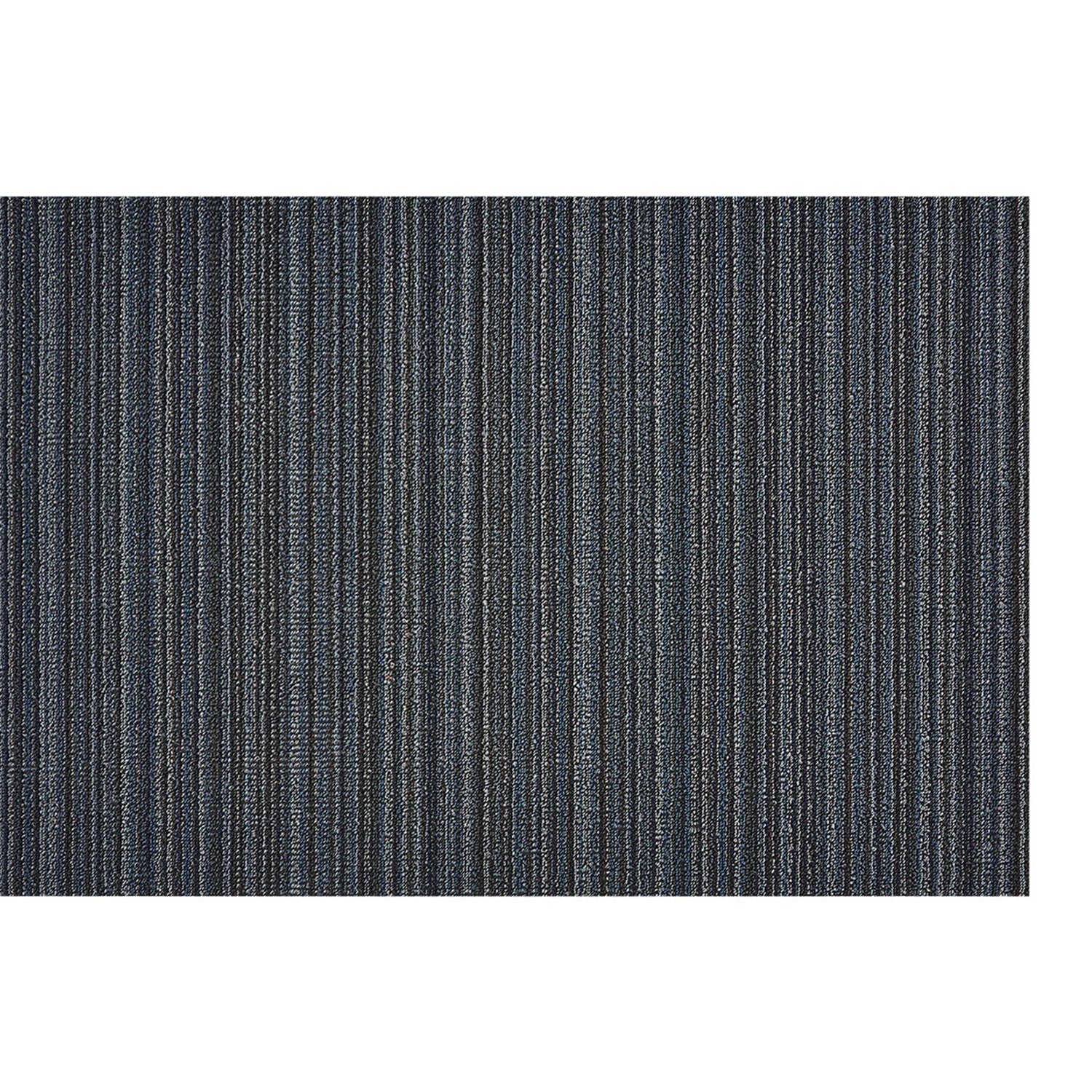 chilewich | runner mat 61x183cm (24x72") | skinny stripe blue