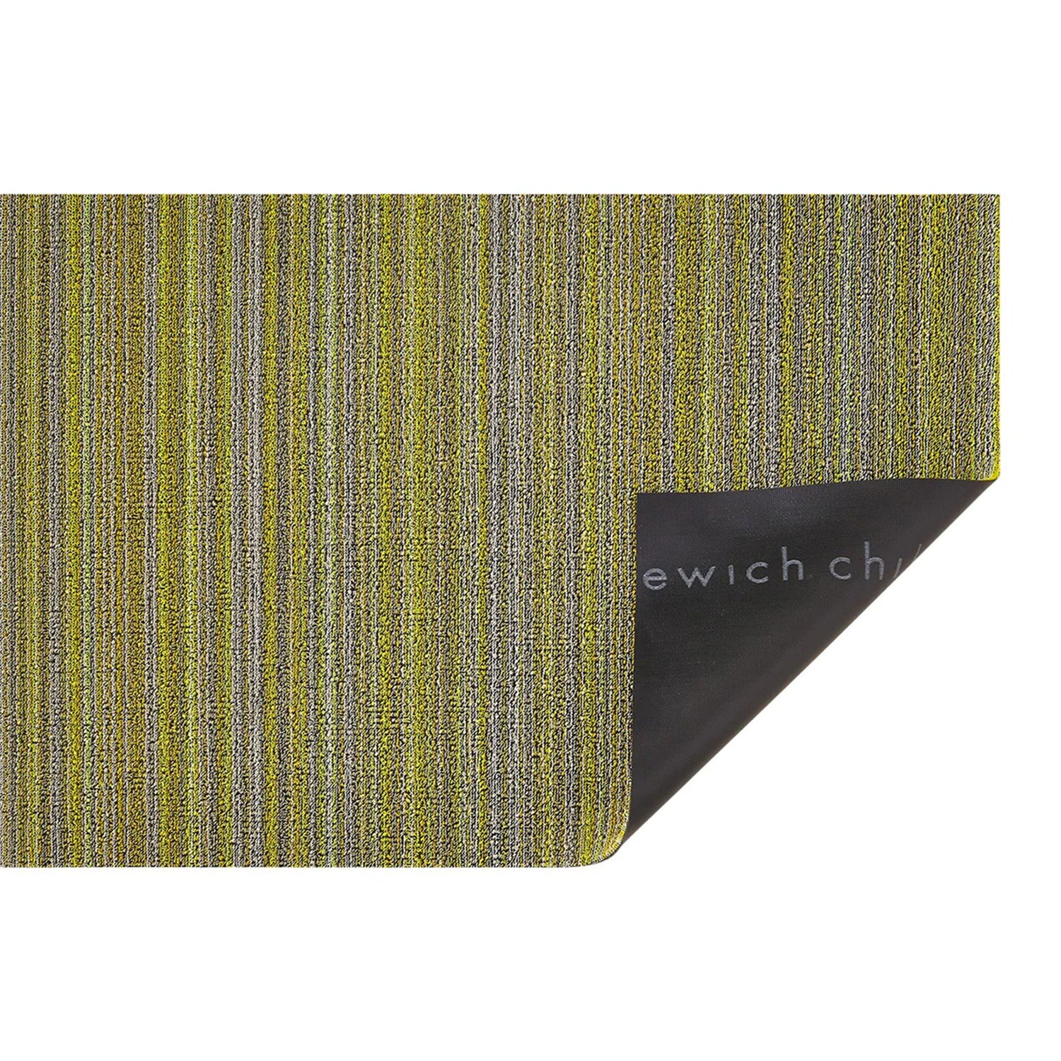 chilewich | runner mat 61x183cm (24x72") | skinny stripe citron