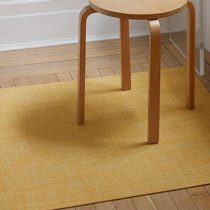 chilewich | woven floormat 59x92cm (23x36") | mini basketweave ochre