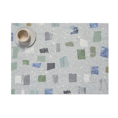 chilewich | placemat rectangle | pietra deep sea