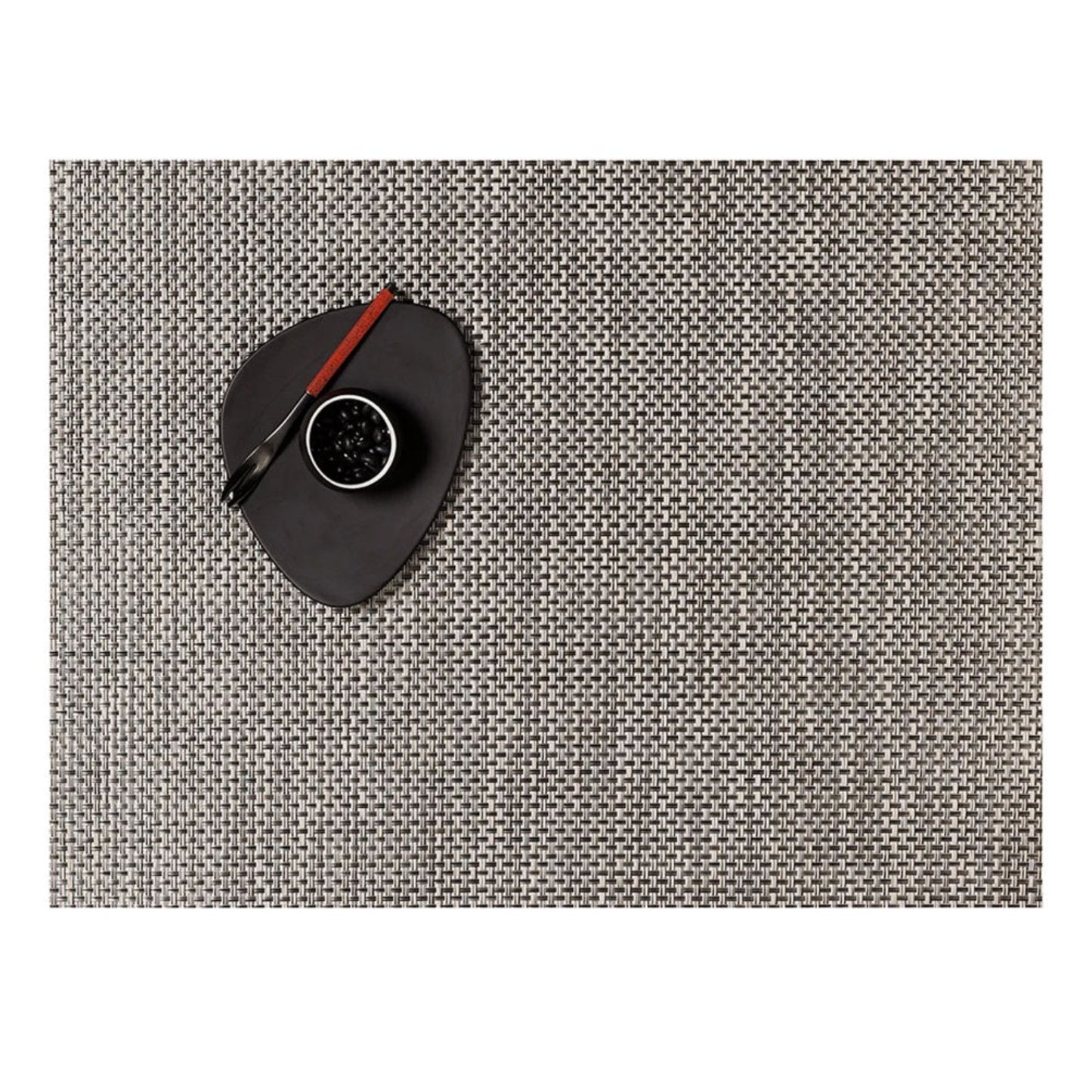 chilewich | placemat rectangle | basketweave oyster