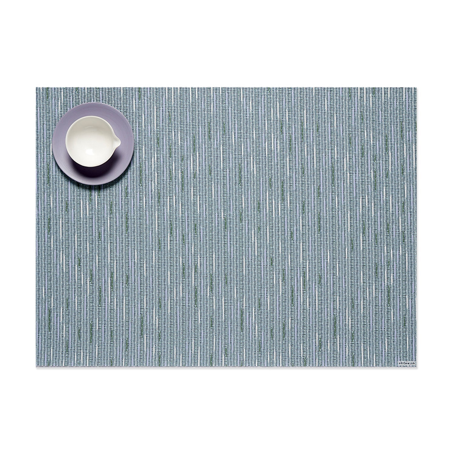 chilewich | placemat rectangle | pepper mint