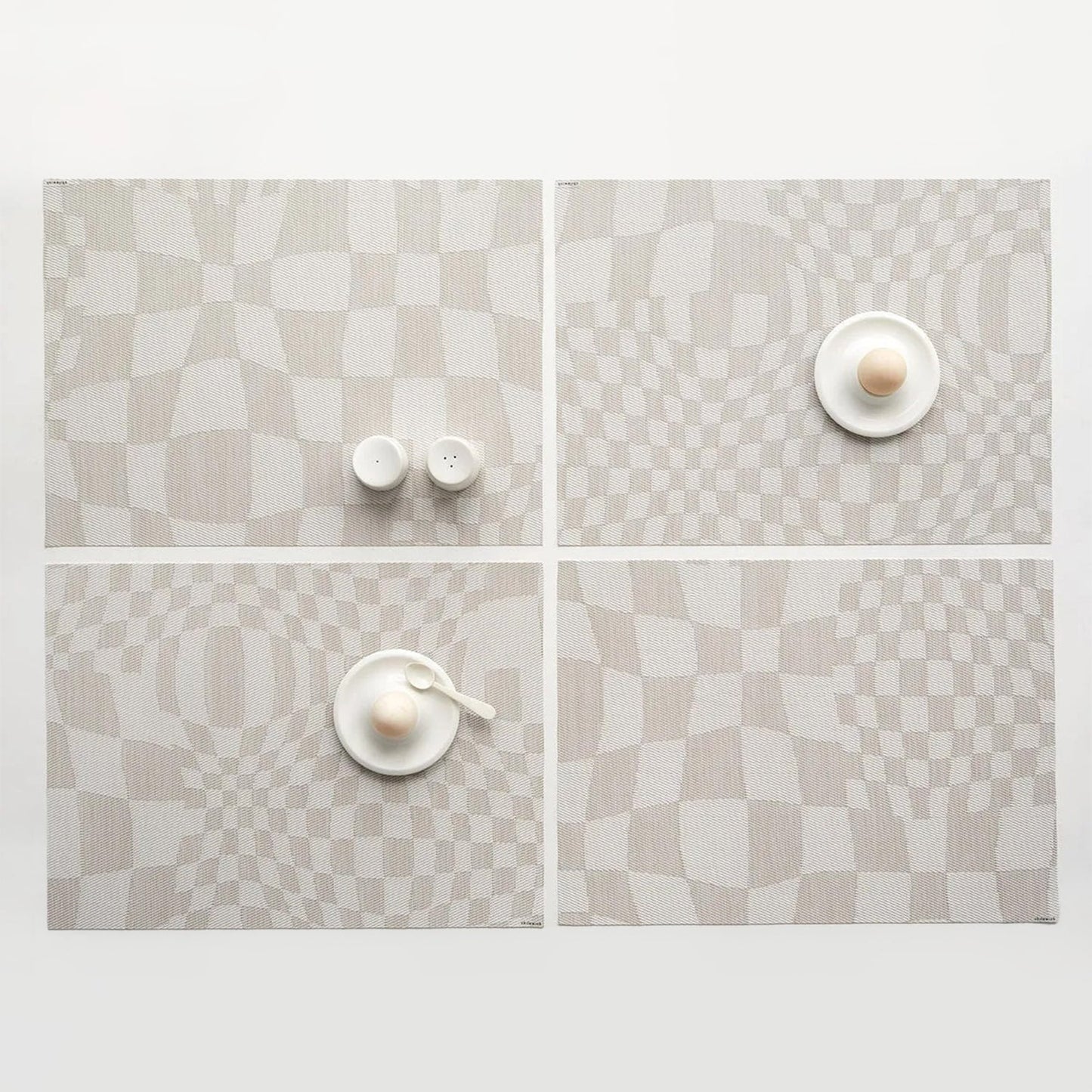 chilewich | placemat rectangle | warp sand