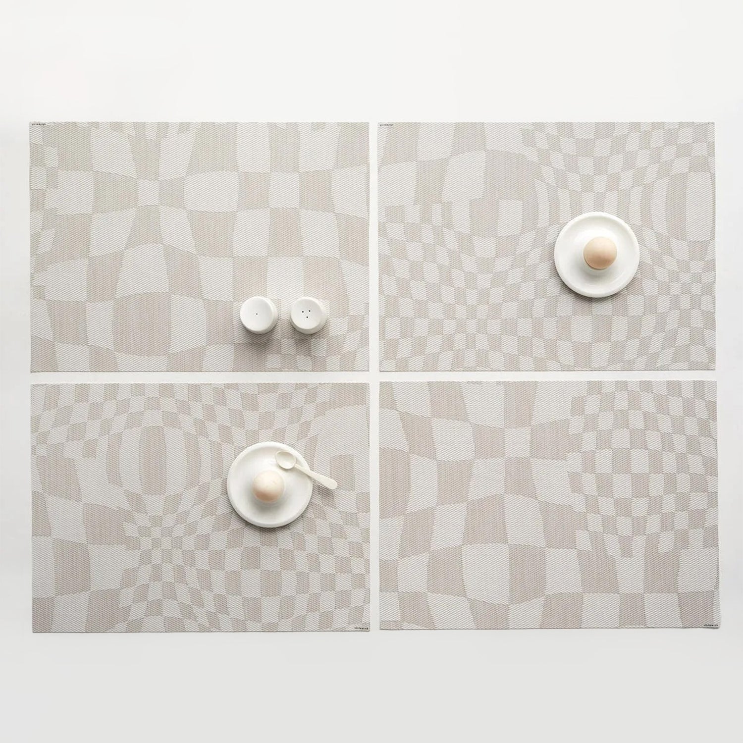 chilewich | placemat rectangle | warp sand