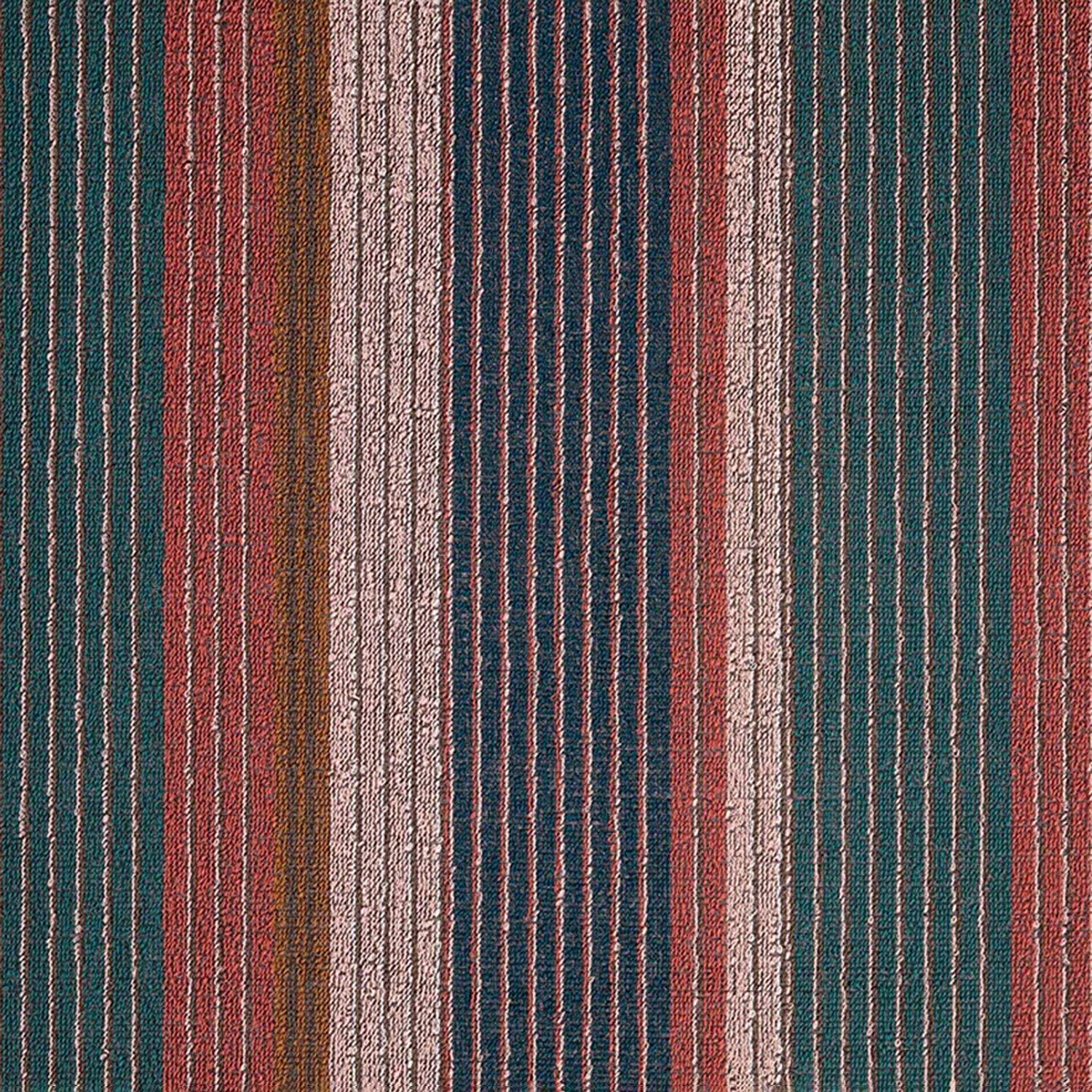 chilewich | shag utility doormat 61x91cm (24x36") | pleat stripe raspberry