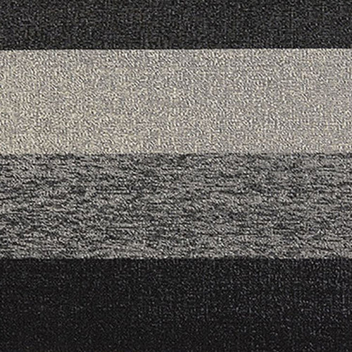 chilewich | big mat 91x152cm (36x60") | marbled stripe salt + pepper