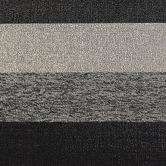 chilewich | big mat 91x152cm (36x60") | marbled stripe salt + pepper