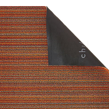 chilewich | big mat 91x152cm (36x60") | skinny stripe orange