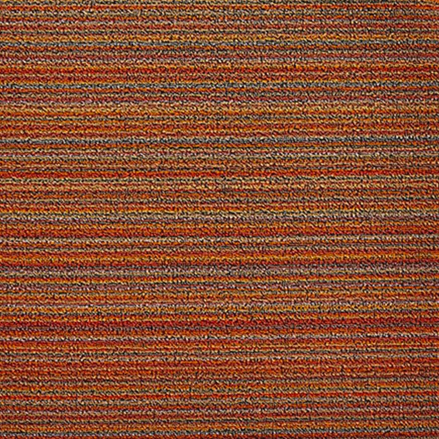 chilewich | shag doormat 46x71cm (18x28") | skinny stripe orange