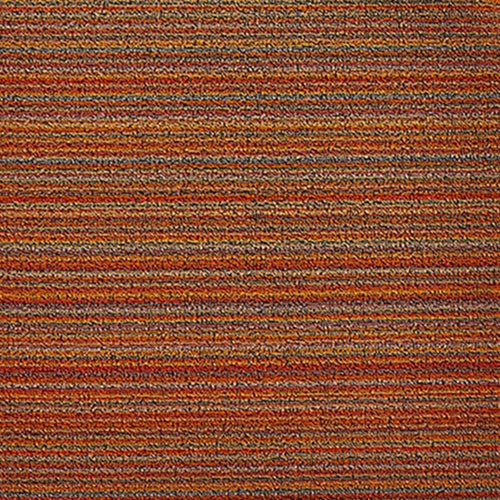 chilewich | shag doormat 46x71cm (18x28") | skinny stripe orange
