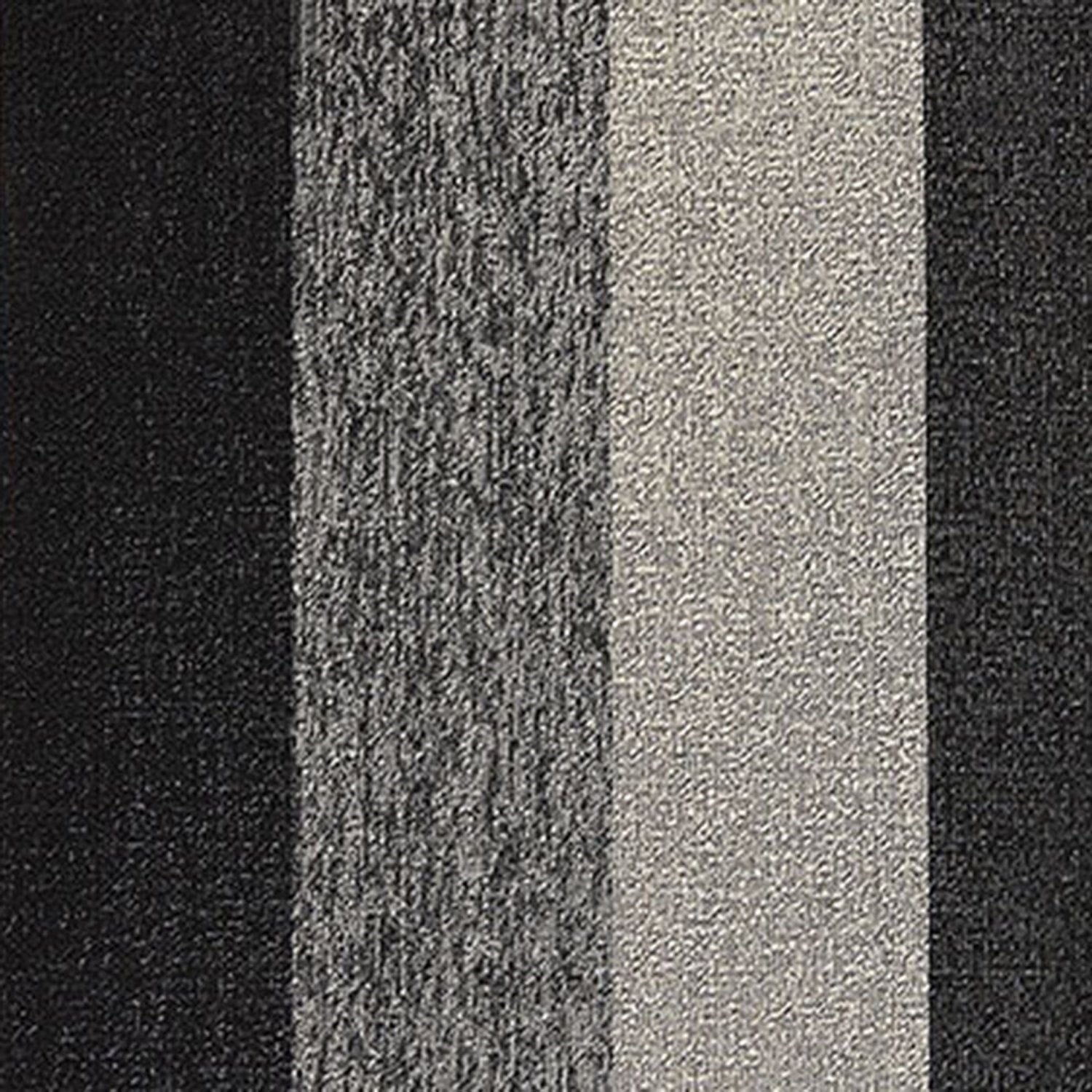 chilewich | runner mat 61x183cm (24x72") | marbled stripe salt + pepper
