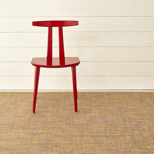 chilewich | woven floormat 89x122cm (35x48") | mini basketweave confetti