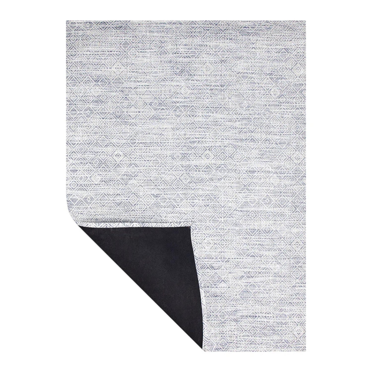 chilewich | woven floormat 89x122cm (35x48") | mosaic blue