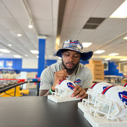 Christian Benford Signed Buffalo Bills 2021 Speed Mini Helmet