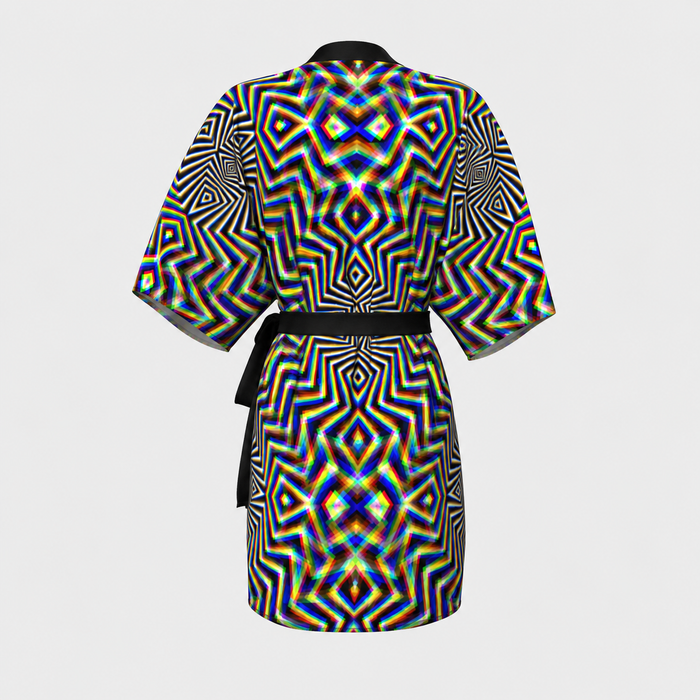 Chromadelic Kimono Robe lifestyle back view