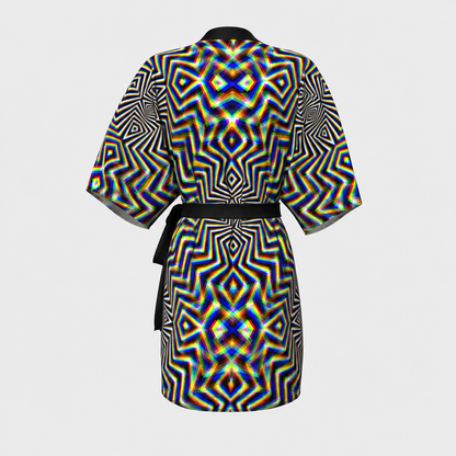 Chromadelic Kimono Robe lifestyle back view